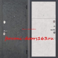 Металлическая дверь Феникс Бетон Снежный