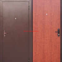 Дешевая дверь СТРОЙГОСТ 5 РФ РУСТИКАЛЬНЫЙ ДУБ