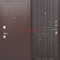 Недорогая дверь Garda 8 мм Венге